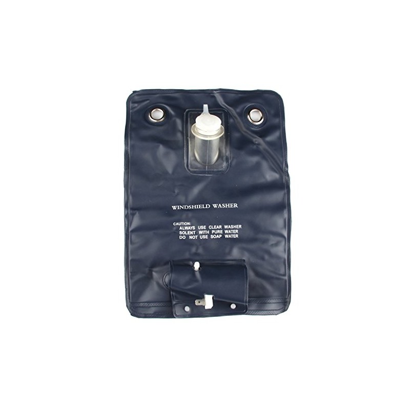 TAKPART 12V Universal Windshield Washer Pump Bag Kit With Jet