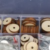 Doll Joints 50 Set Removable Cotter Pin Wood Iron Kit