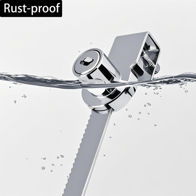 16 Pack Display Case Locks, Showcase Lock Sliding Glass Door