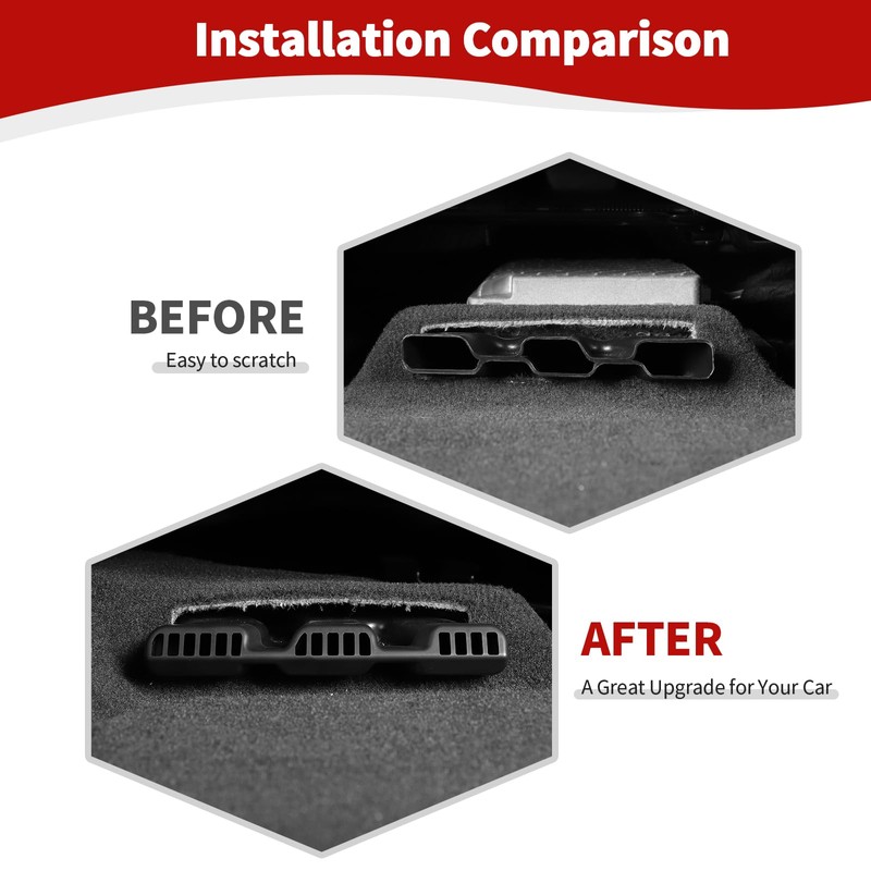 JOSHELA for RAM Under Seat Air Vent Cover Fit for