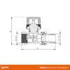 CALIDO Thermostat Set, Thermostat Head with M 30 x 1.5