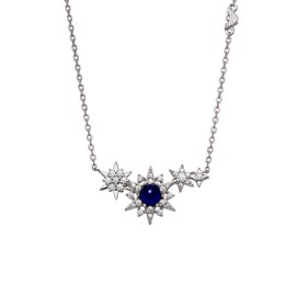 Emporio Armani EG3600040 Sterling Silver Necklace for Women, Length: 350 mm + 70 mm, Width: 23.3 mm, Sterling Silver, No Gemstone, Length: 350 mm + 70 mm, Width: 23.3 mm, Sterling Silver, No, Sterling