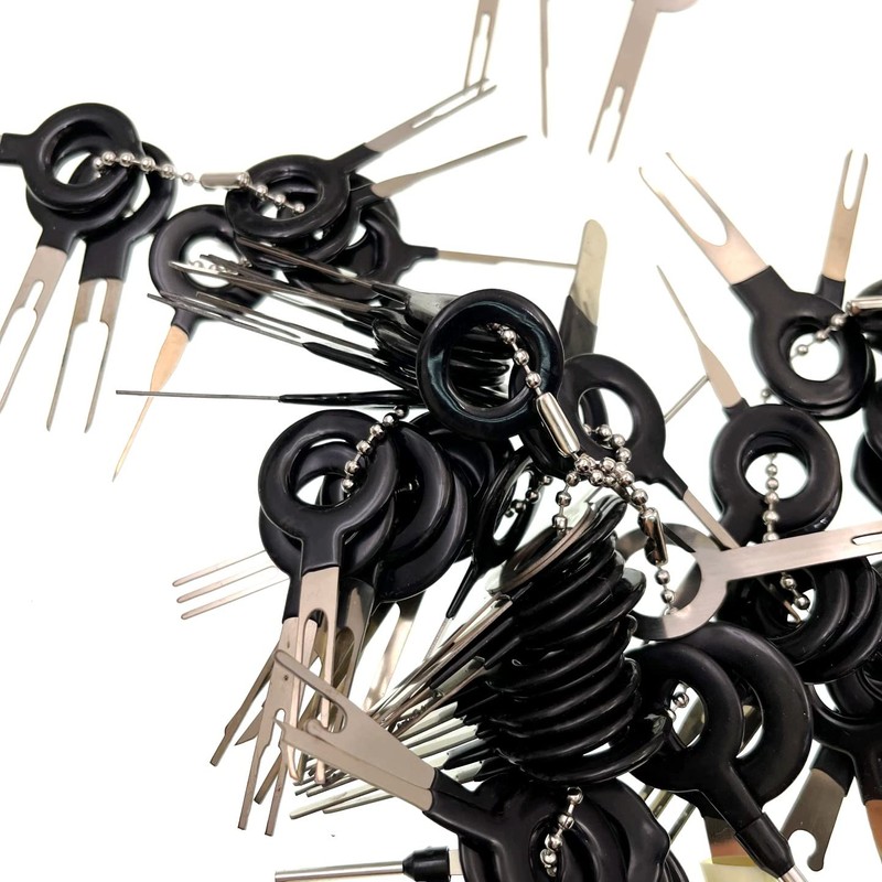 JZK 73pcs Terminal Removal Tool Kit Electrical Connector Pin Remover