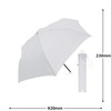 Klux 126603 Parasol Folding Umbrella, 19.7 inches (50 cm), For