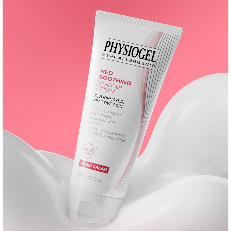 Physiogel AI Redness Care Routine Set: Cream 100ml + Essence