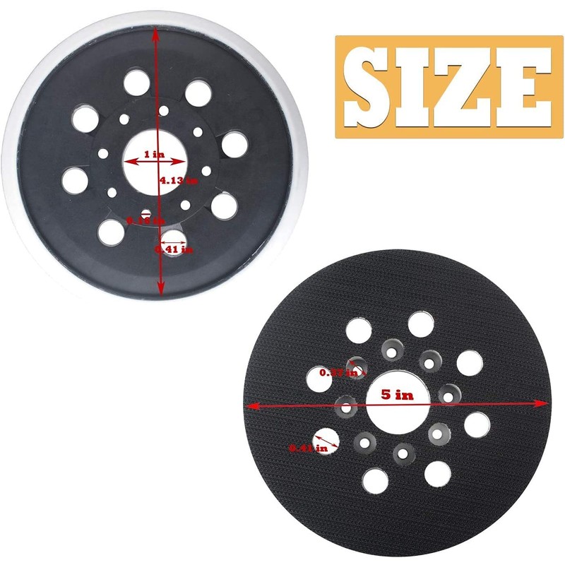 125 mm sanding disc suitable for Bos-ch PEX 220 A,