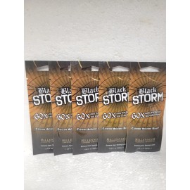 Millennium 5 Packets Black Storm 60x Etreme Silicone Bronzer Tanning Bed Lotion Millennium