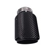 CARMON Real Twill Carbon Fiber Exhaust Pipe Muffler Tips with