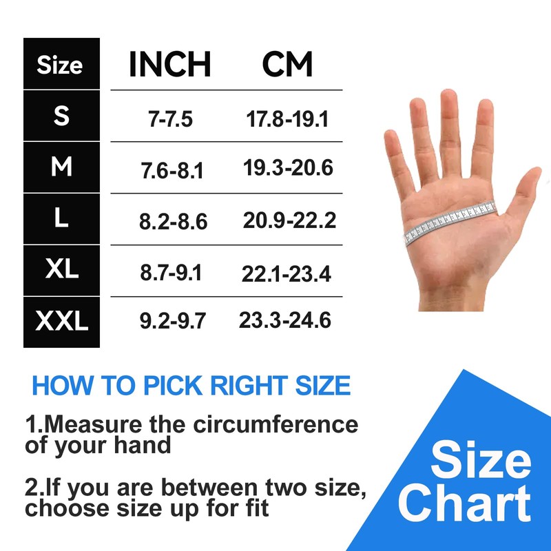 Graloky Level 7 Cut Resistant Gloves, Safety Work Gloves for