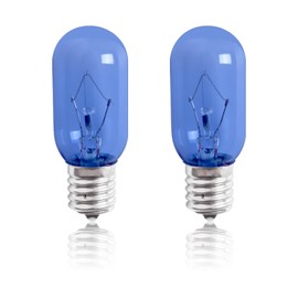 MEKILYN 120v 40w Refrigerator Light Bulb, for Whirlpool Kenmore Frigidaire Refrigerator, Warm White LED - 2 Pack