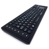 DSI RF Wireless Keyboard with Touchpad IP67 Waterproof Silicone Black