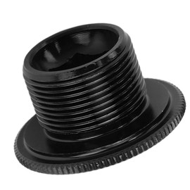 Socobeta Bicycle Crankset Crank Cover Crank Screw Compatible with Shimano Ixf Accessories Aluminum Alloy(Crank cover M18 black) Cycling Accessories