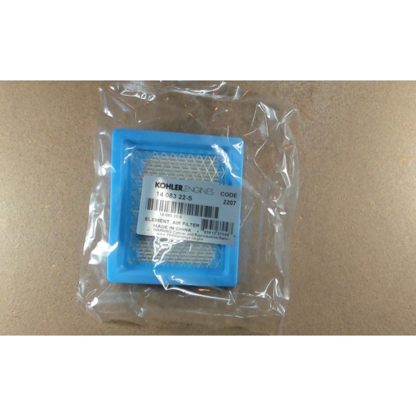 Kohler 14 083 22-S Kohler Air Filter Element