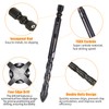 Masonry Drill Bits,10 Pcs Carbide Masonry Concrete Drill Bits,Cross Four