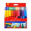 Faber-Castell Thick Jumbo Connector Pen Colour Markers, Assorted – Pack
