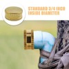 Gatuida 2pcs Garden Hose Cap Garden Hose Stopper 3/4 Inch