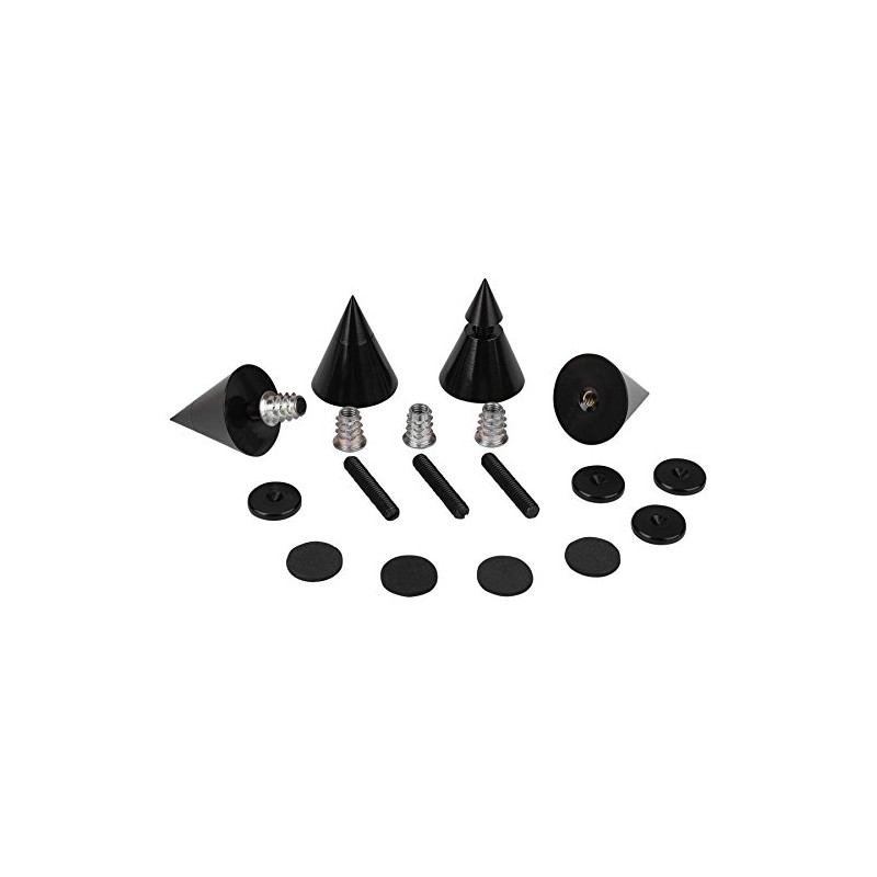Dayton Audio DSS4-BK Black Speaker Spike Set 4 Pcs.
