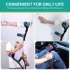 Forearm Crutch Pads and Hand Grip Covers for Open Cuff