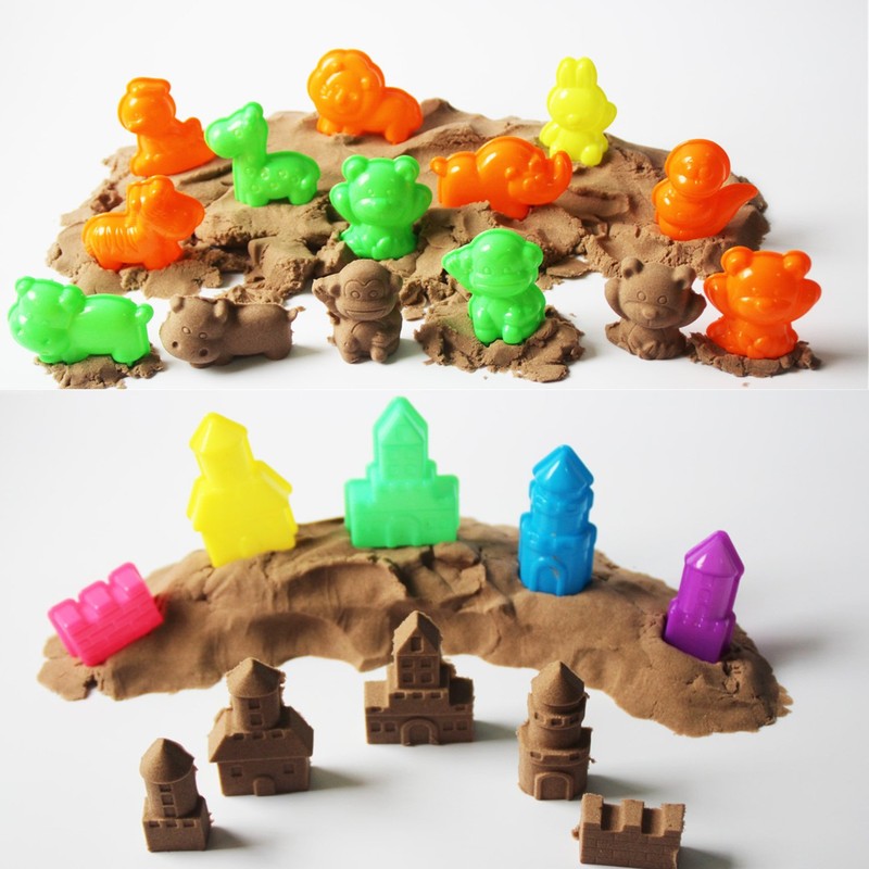 MUKOOL Sand Molding Tools 42pcs Mold Activity Set Compatible with