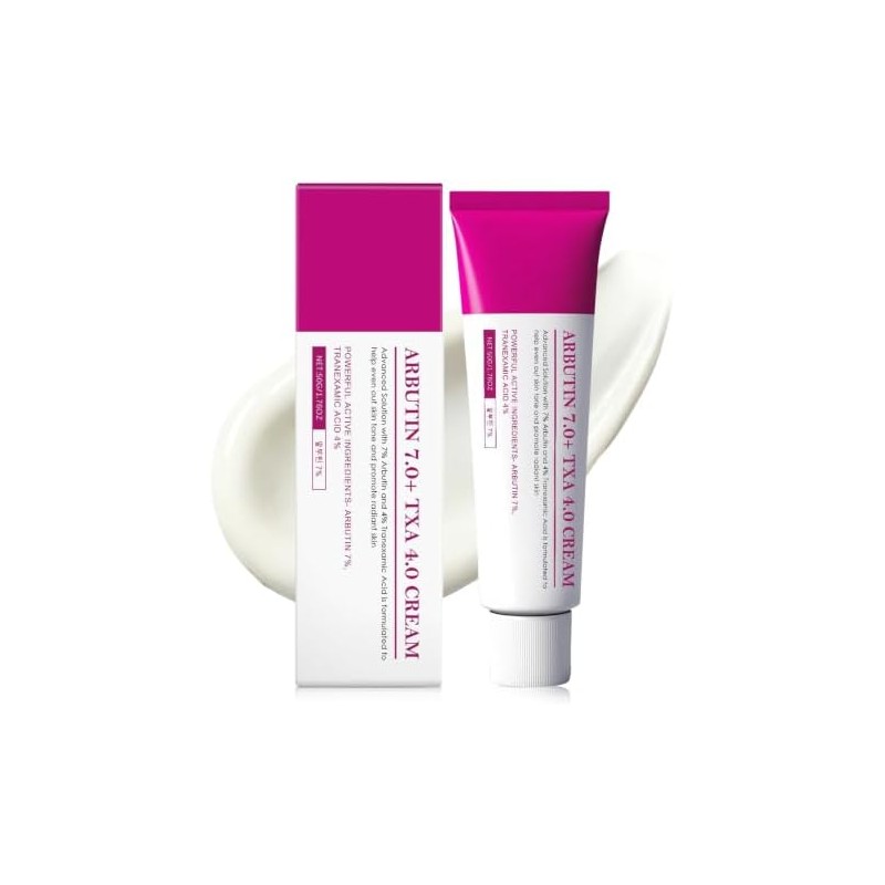 Arbutin 7.0 + TXA 4.0 Cremas Manchas Faciales, Reduce la