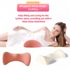 Uwenkjie Lumbar support pillow,back pillow for bed， relieves lower back