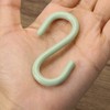 Mini Skater 2.5" Small Plastic S Shaped Hooks, Multifunctional Portable