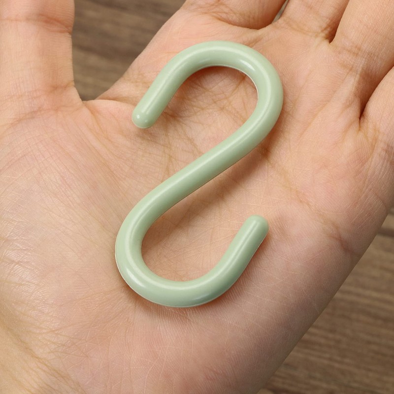 Mini Skater 2.5" Small Plastic S Shaped Hooks, Multifunctional Portable