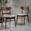 Christopher Knight Home Idalia Dining Chairs, 2-Pcs Set, Rubber Wood,