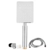 G1/2in Thread Handheld Shower Head High Pressure Square Shower Sprayer