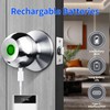 SISAV Smart Fingerprint Door Lock with App Control & Key,