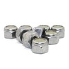 Quantity 50Pcs 1/4-20 Nylon Insert Hex Lock Nuts, 18-8 Stainless