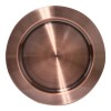 Baum Brothers 12 Platos Base De Acero Inoxidable 33 Cm