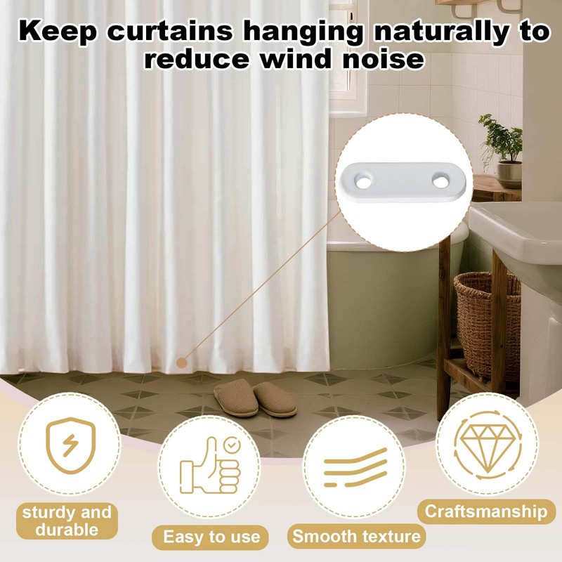 Curtain Weights for Drapes - Sew-On Anti-Wind Drapery Weights for