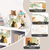 Clastyle Bohemian Animal Storage Cube Organizer Set Leaf Closet Clothes