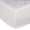 Sleepdown Quilted Fitted Mattress Protector/Pad With Extra Deep Pocket fits