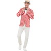 Smiffys 20s Barber Shop Costume, Red & Cream with Jacket,