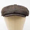 Borges & Scott Lomond Newsboy Flat Cap, Harris Tweed, 100%