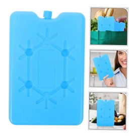 Mikinona 4pcs Reusable Cooler Ice Packs for Lunch Box Freezer Packs for Breastmilk Storage Safe Ice for Coolers Lightweight and Portable Blue