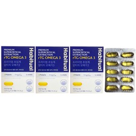 Habitual Polaris Omega 3 Supercritical Altige Total 180 Capsules / 해비추얼 폴라리스 오메가3 초임계 알티지 총 180캡슐