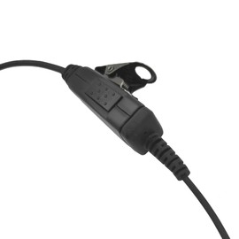 PZYPYM 2 Way Radio Earphone Connection APX 8000 C Swivel Over Ear Earpiece with Mic for Motorola hkln4599 hkln4599b apx4000 APX 7000 6000 xe li 1000 900 xpr 7550e xpr6550 xpr6350 Walkie Talkie
