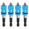 Bekecidi 4 PCS Strong Magnetic Bit Holder, 1/4 Hex Shank