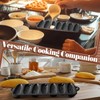 Reallnaive 1 Pc Cast Iron Corn stick Pan Corn Bread