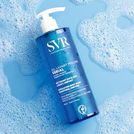 SVR Xerial Gel Lavant Peeling Exfoliante Limpiador Corporal para Piel Seca y Áspera | AHAs, PHAs, Ácido Succínico y Ácido Poliglutámico | Refina la Te