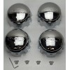 Eagle Alloys Chrome 6 Lug Wheel Center Cap (4 PACK)