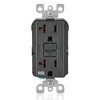 Leviton GFWR2-E Self-Test SmartlockPro Slim GFCI Weather-Resistant Receptacle with LED