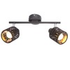 Globo Spotlight Metal Troy, Black