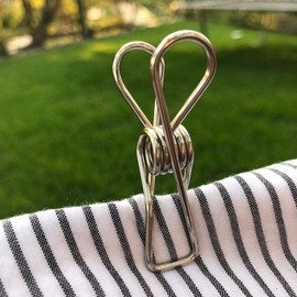 Wire Pegs Stainless Steel Pegs REGULAR SIZE, WINDY STRENGTH - 316 Marine Grade (select pack size), 316 Grade (30 pack)