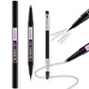 LAVONE Eyebrow Pencil, 2-In-1 Waterproof Eyebrow Pen, with 3 Tip
