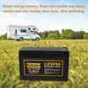 NERMAK 12V 7Ah (7.2Ah) Lithium LiFePO4 Deep Cycle Battery, 2000+
