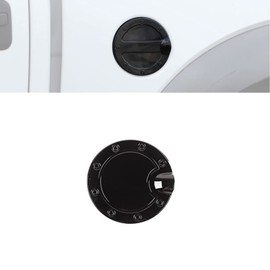 Voodonala for 2009-2014 Ford F150 Gas Tank Cap Fuel Filler Fuel Tank Cap Petrol Tank Gas Cap Cover, Exterior Accessories ABS Black 1 pc